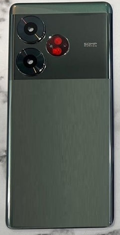 Back Panel With Camera Glass for Realme GT 6T Green Back Panel With Camera Glass for Realme GT 6T Green